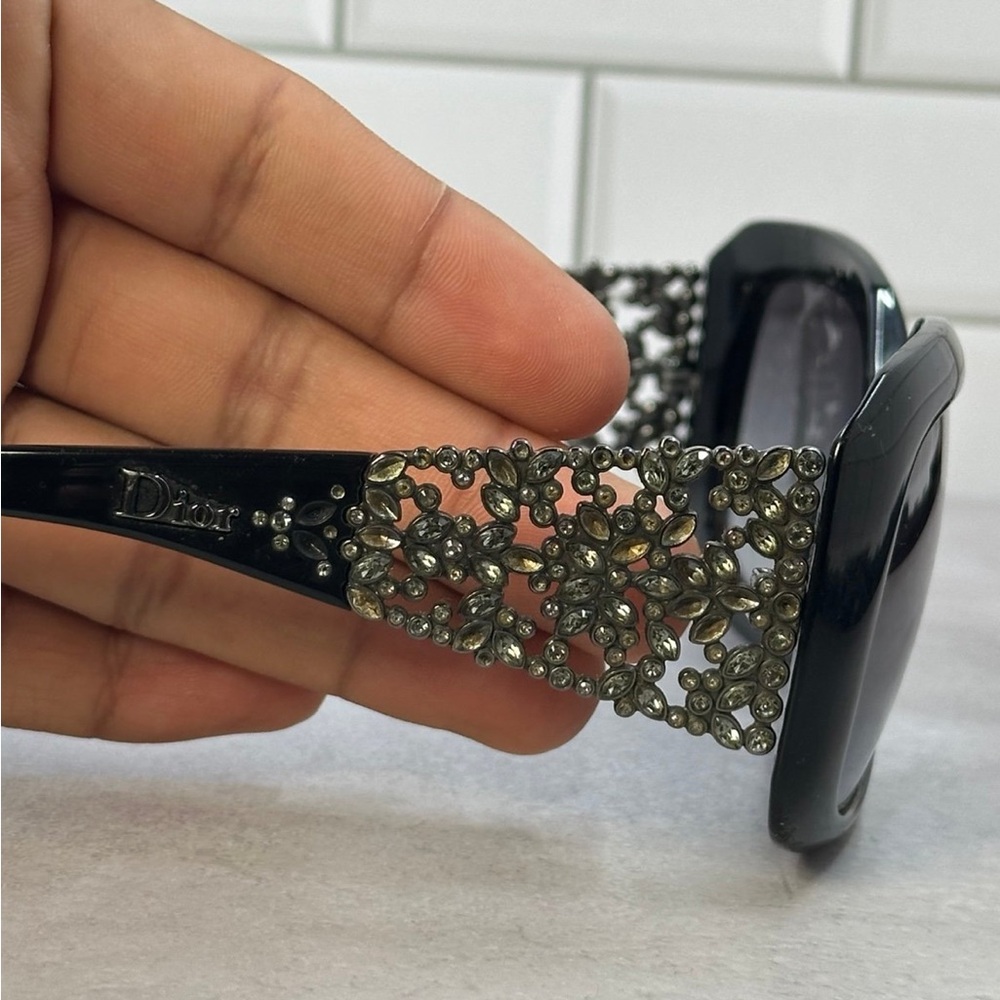 DIOR DELICACY crystal sunglass - Picture 5 of 12